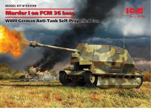 ICM 1/35 Marder I on FCM 36 base WWII German Anti-Tank Self-Propelled Gun