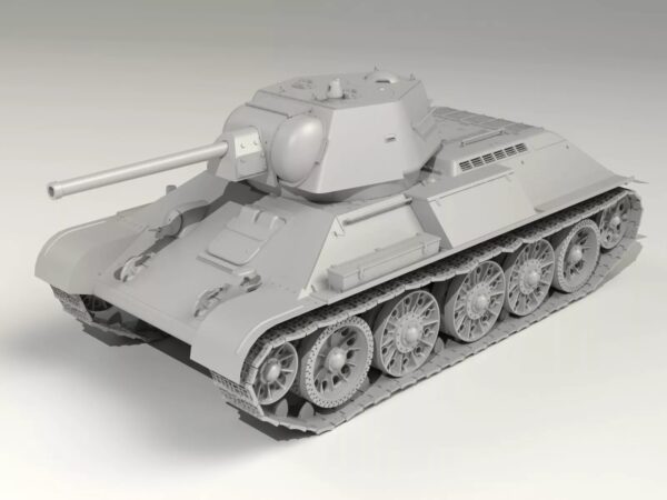 ICM 1/35 Pz.Kpfw. T-34-747(r), WWII German Medium - Slika 4