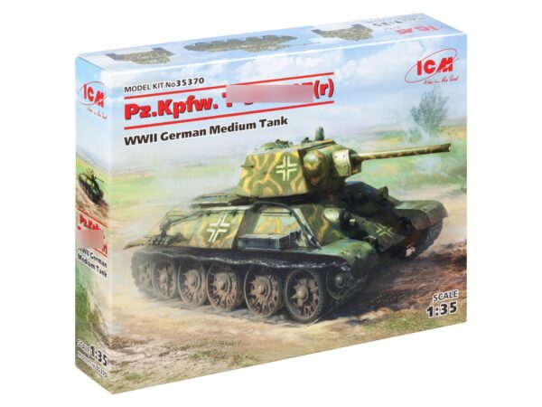ICM 1/35 Pz.Kpfw. T-34-747(r), WWII German Medium - Slika 3