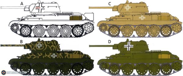 ICM 1/35 Pz.Kpfw. T-34-747(r), WWII German Medium - Slika 9