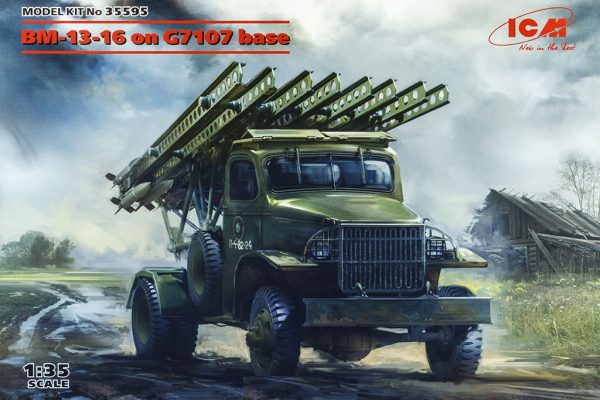 ICM 1/35 BM-13-16 on G7107 base