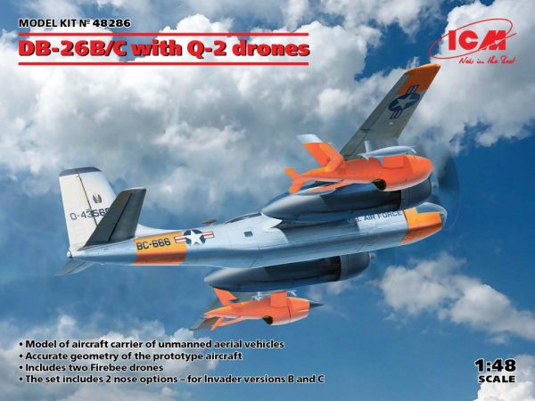 ICM 1/48 Douglas DB-26B/C with Q-2 drones - Slika 2