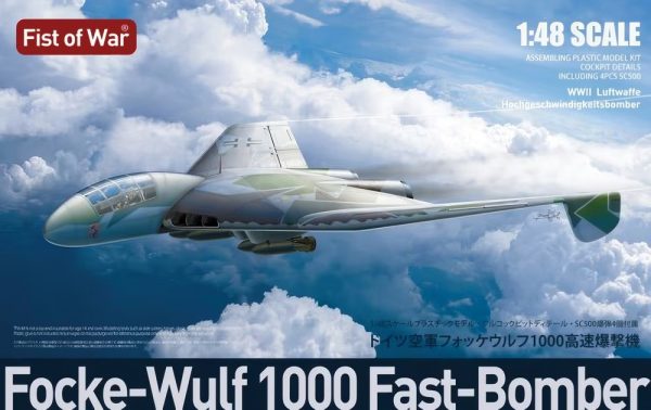 MODELCOLLECT 1/48 Focke-Wulf 1000 Fast Bomber Fist of War