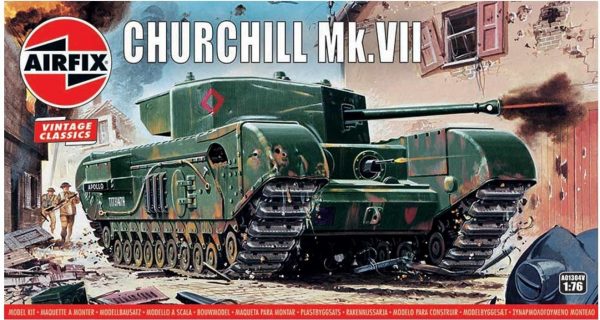 AIRFIX 1/76 Churchill Mk.VII (Vintage Classics)