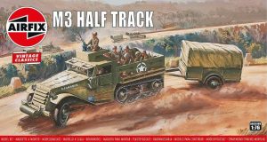 AIRFIX 1/76 M3 Half-track & Trailer (Vintage Classics)