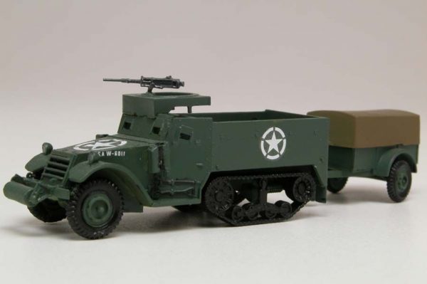 AIRFIX 1/76 M3 Half-track & Trailer (Vintage Classics) - Slika 2