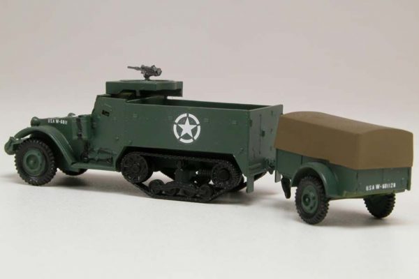 AIRFIX 1/76 M3 Half-track & Trailer (Vintage Classics) - Slika 3