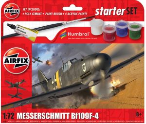 AIRFIX 1/72 Messerschmitt Bf109F-4 (Starter set)