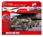 AIRFIX 1/72 Willys MB Jeep (Gift Set)