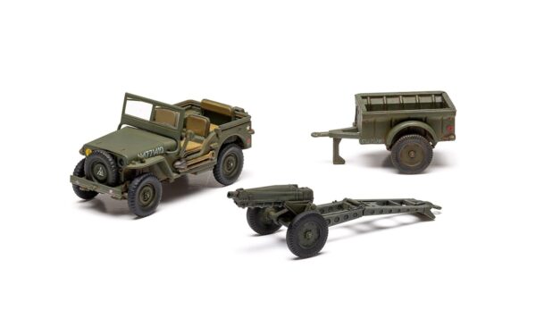 AIRFIX 1/72 Willys MB Jeep (Gift Set) - Slika 4
