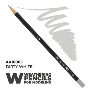 AK Interactive Dirty White Color Weathering Pencil
