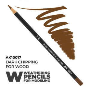 AK Interactive Dark Chipping for wood  Color Weathering Pencil