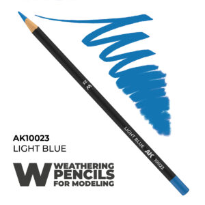 AK Interactive Light Blue Color Weathering Pencil
