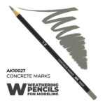 AK Interactive Concrete Marks Color Weathering Pencil