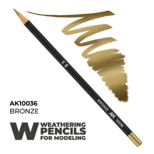AK Interactive Bronze Color Weathering Pencil