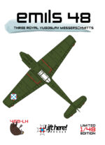 LIFT HERE! Emils 48, Three Royal Yugoslav Messerschmitts in 1/48