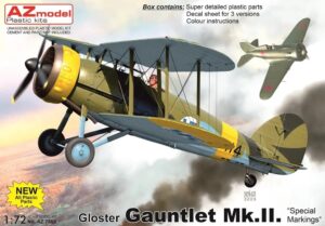AZ MODEL 1/72 Gloster Gauntlet Mk.II. "Special Markings"