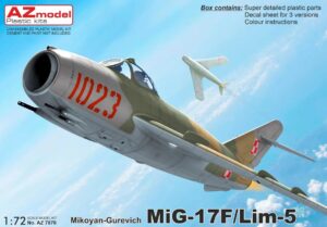 AZ MODEL 1/72 Mikoyan-Gurevich MiG-17F/Lim-5