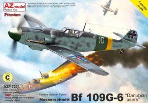 AZ MODEL 1/72 Messerschmitt Bf 109 G-6 ″Danubian Users″ (Premium)