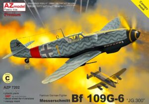 AZ MODEL 1/72 Messerschmitt Bf 109 G-6 ″JG 300″ (Premium)