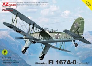 AZ MODEL 1/72 Fieseler Fi-167 A-0 - in Luftwaffe Service (Premium Edition)