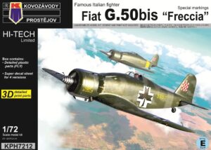 KP MODELS 1/72 Fiat G.50bis "Freccia“ Special markings (HI-TECH Limited)