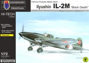KP MODELS 1/72 Ilyushin IL-2M Sturmovik "Black Death" (HI-TECH Limited)
