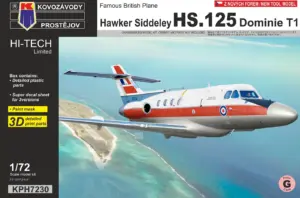 KP MODELS 1/72 Hawker Siddeley HS.125 Dominie T1