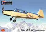 KP MODELS 1/72 Zlín Z-126 Over Europe
