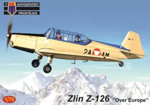 KP MODELS 1/72 Zlín Z-126 Over Europe