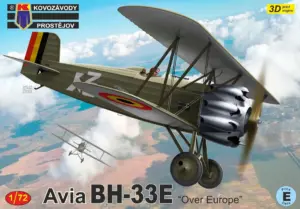 KP MODELS 1/72 Avia BH-33E "Over Europe"