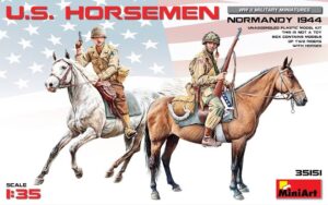 MINI ART 1/35 U.S. Horsemen Normandy 1944