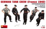 MINI ART 1/35 German Tank Crew (France 1940)