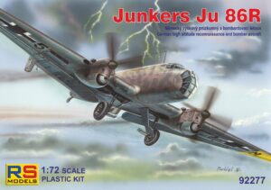 RS MODEL 1/72 Junkers Ju 86R German high altitude reconnaissance and bomber A/C