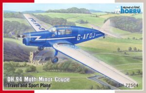 SPECIAL HOBBY 1/72 DH.94 Moth Minor Coupe 'Travel and Sport Plane'