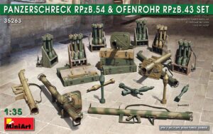 MINI ART 1/35 Panzerschreck RPzB. 54 & Ofenrohr RPzB. 43 Set
