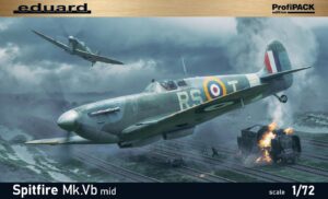 EDUARD 1/72 Supermarine Spitfire Mk.Vb Mid ProfiPACK