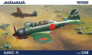 EDUARD 1/48 Mitsubishi A6M2-K (Weekend Edition)