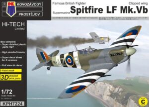 KP MODELS 1/72 Spitfire LF Mk.Vb „Clipped wing“ (HI-TECH Limited)