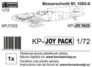 KP MODELS 1/72 Bf 109G-6 (KP Joy pack)