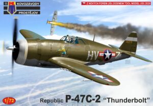 KP MODELS 1/72 Republic P-47C-2 "Thunderbolt"