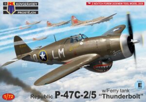 KP MODELS 1/72 Republic P-47C-5 "Thunderbolt"