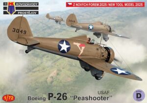 KP MODELS 1/72 Boeing P-26 "Peashooter" USAF