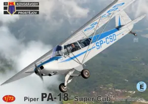 KP MODELS 1/72 PA-18 „Super Cub“ Over Europe