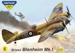 KP MODELS 1/72 Bristol Blenheim Mk.I (Vintage KP)