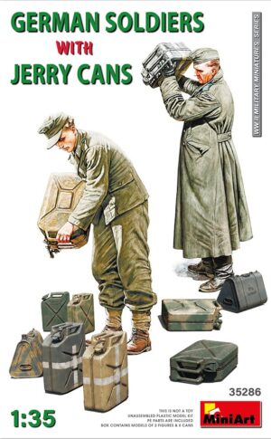MINI ART 1/35 German Soldiers with Jerry Cans
