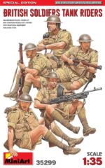 MINI ART 1/35 British Soldiers Tank Riders (Special Edition)