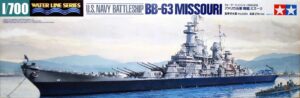 TAMIYA 1/700 U.S. Navy Battleship BB-63 Missouri (Water Line Series)