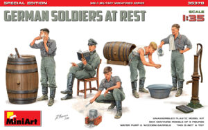 MINI ART 1/35 German Soldiers at Rest (Special Edition)