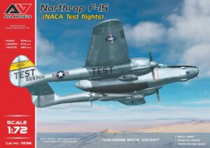 A&A MODELS 1/72 Northrop F-15 (NACA Test Flights)